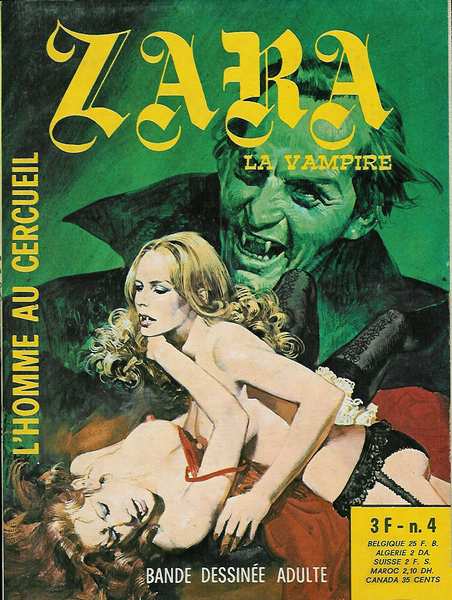 Scan de la Couverture Zara La Vampire n 4